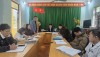 Trung tâm Y tế khu vực Đồng Văn, làm việc với UBND các xã về công tác phối hợp thực hiện nhiệm vụ thuộc lĩnh vực y tế dự phòng năm 2026